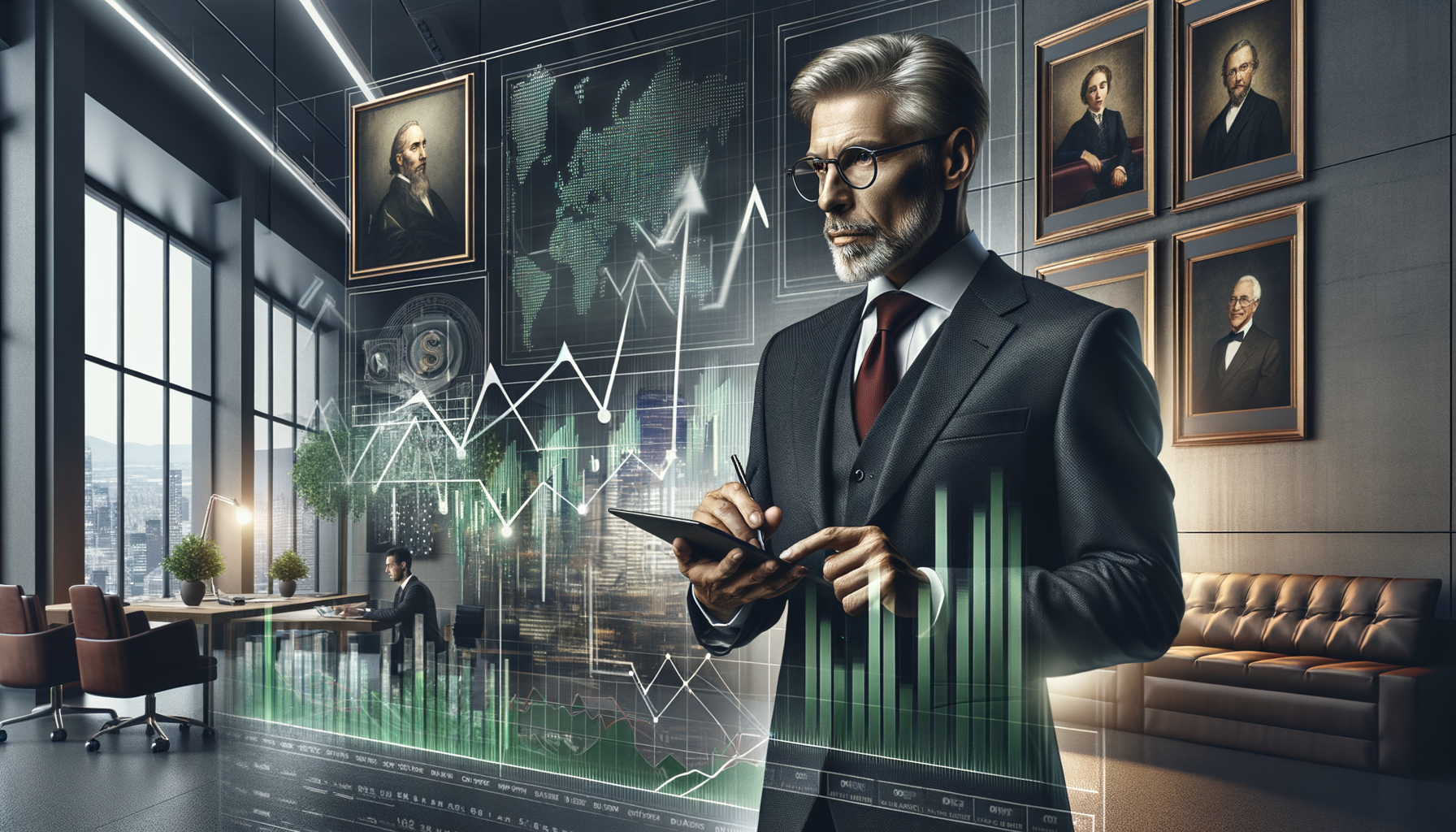 Illustration for section: Career Path and Achievements Nathaniel's career path has been marked by significant achievements wit - rothschild family overview
